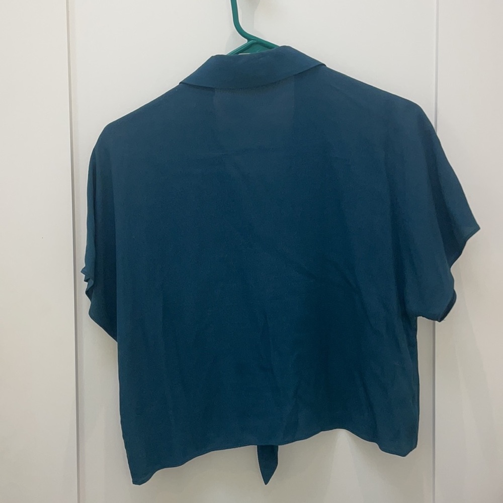 Cropped Button Up - image 2